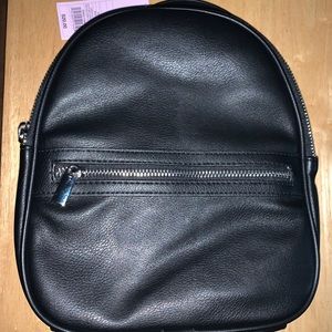 Black Mini Backpack